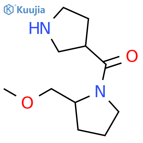 (2-(methoxymethyl)pyrrolidin-1-yl)(pyrrolidin-3-yl)methanone structure