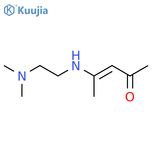 3-Penten-2-one, 4-[[2-(dimethylamino)ethyl]amino]- structure