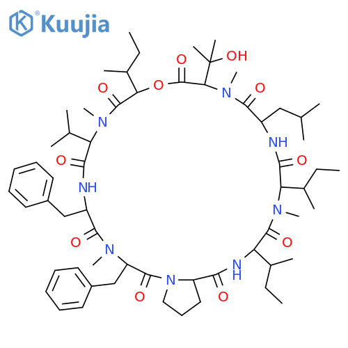 Aureobasidin T4 (9CI) structure