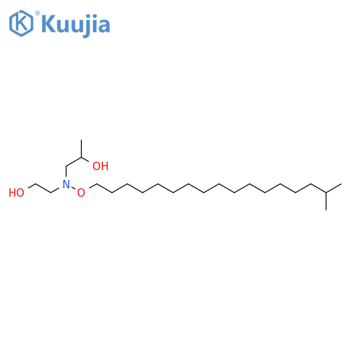 2-Propanol,1-[(2-hydroxyethyl)amino]-3-(isooctadecyloxy)- structure