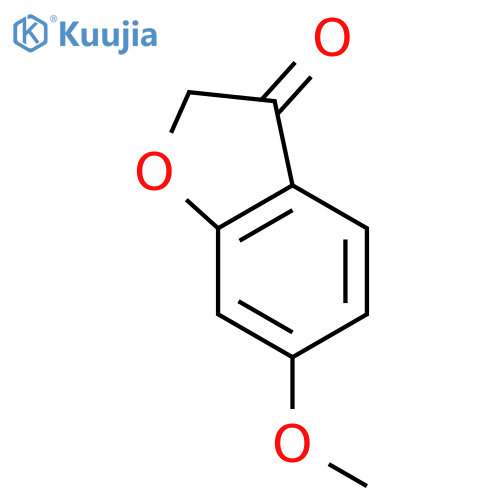 6-methoxy-2,3-dihydro-1-benzofuran-3-one structure
