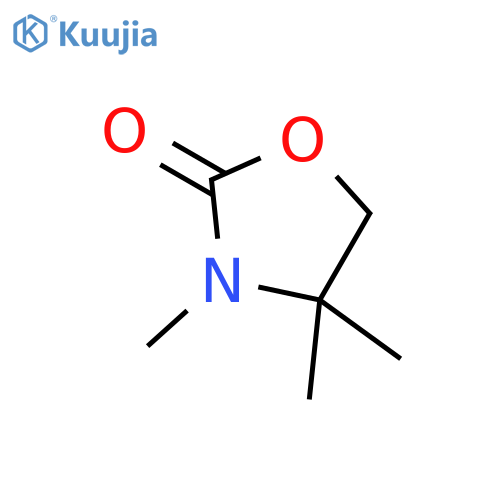 2-Oxazolidinone, 3,4,4-trimethyl- structure