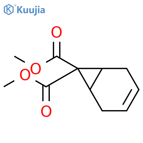 Bicyclo[4.1.0]hept-3-ene-7,7-dicarboxylic acid, dimethyl ester structure