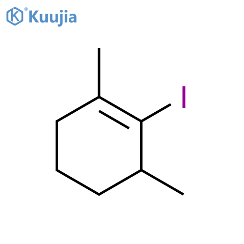 Cyclohexene, 2-iodo-1,3-dimethyl- structure