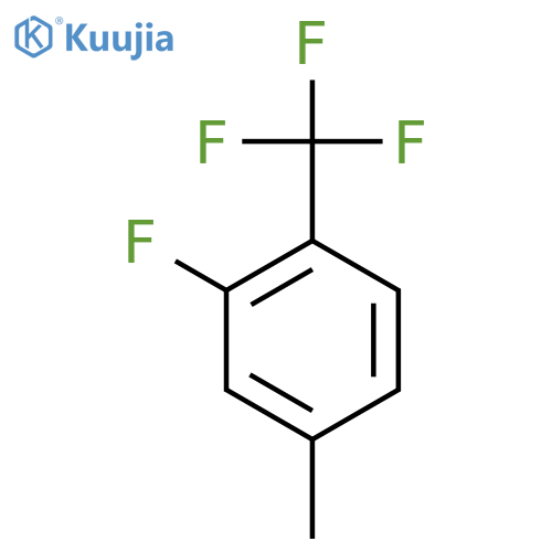 2-Fluoro-4-methylbenzotrifluoride structure