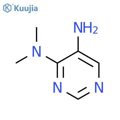 4,5-Pyrimidinediamine,N4,N5-dimethyl- structure