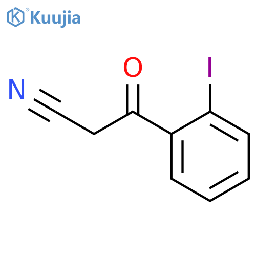 3-(2-Iodophenyl)-3-oxopropanenitrile structure