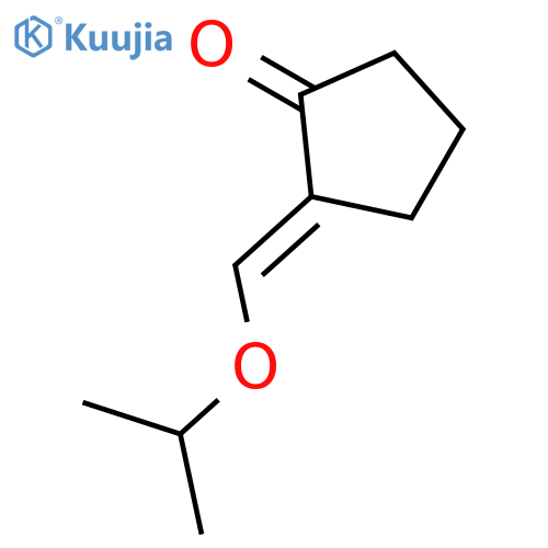 Cyclopentanone, 2-[(1-methylethoxy)methylene]- structure