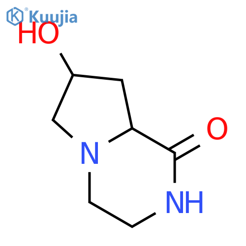 (7R,8aS)-7-hydroxy-octahydropyrrolo1,2-apiperazin-1-one structure