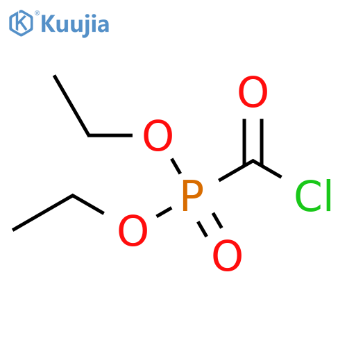 Diethyl (chlorocarbonyl)phosphonate structure