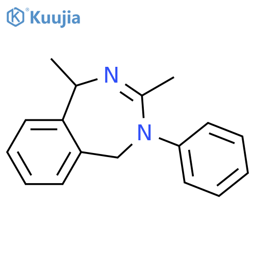 1H-2,4-Benzodiazepine, 4,5-dihydro-1,3-dimethyl-4-phenyl- structure