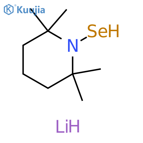 Piperidine, 2,2,6,6-tetramethyl-1-seleno-, lithium salt (1:1) structure