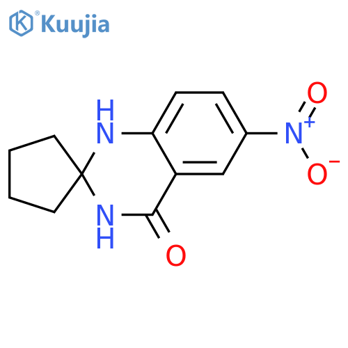 6'-Nitro-1'H-spiro[cyclopentane-1,2'-quinazolin]-4'(3'H)-one structure