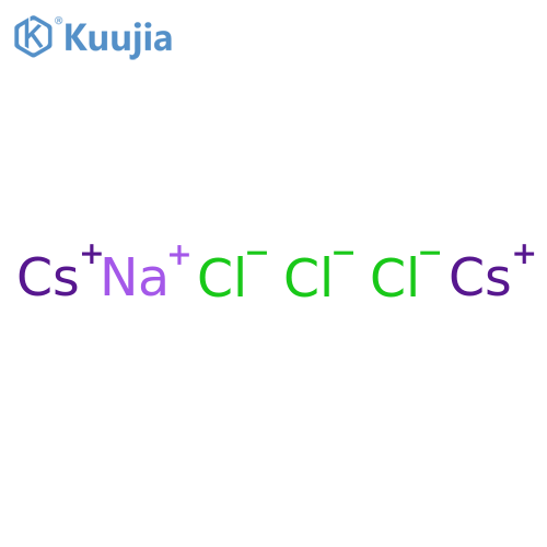 dicesium,sodium,trichloride structure