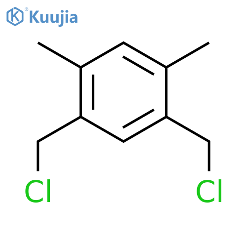 4,6-bis(chloromethyl)-m-xylene structure