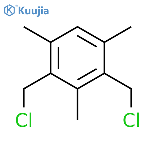 2,4-Bis(chloromethyl)-1,3,5-trimethylbenzene structure