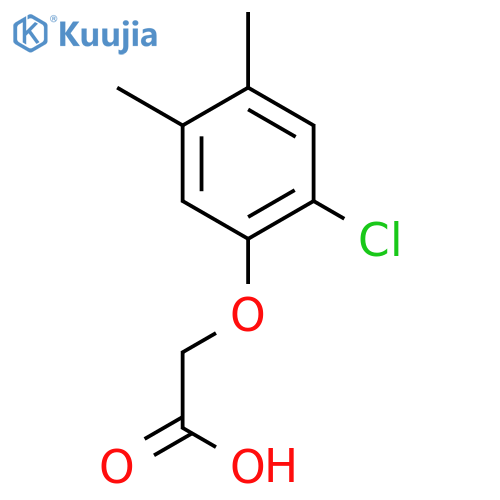 Acetic acid,2-(2-chloro-4,5-dimethylphenoxy)- structure