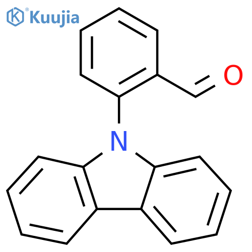 2-(9H-CarbaZol-9-yl)benZaldehyde structure