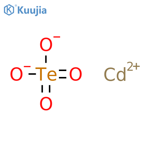 cadmium tellurium tetraoxide structure