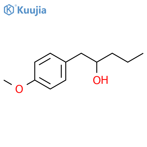 1-(4-METHOXYPHENYL)-2-PENTANOL structure