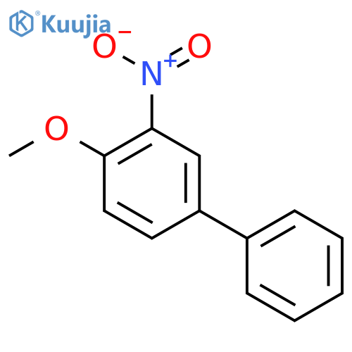 4-Methoxy-3-nitrobiphenyl structure