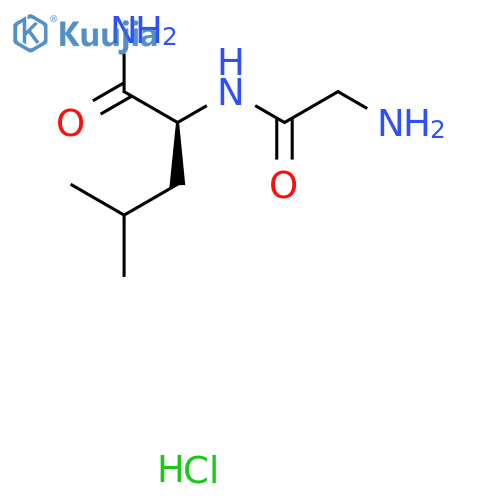 Gly-Leu amide hydrochloride structure