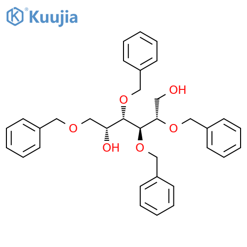 2,3,4,6-Tetrakis-O-(phenylmethyl)-D-galactitol structure