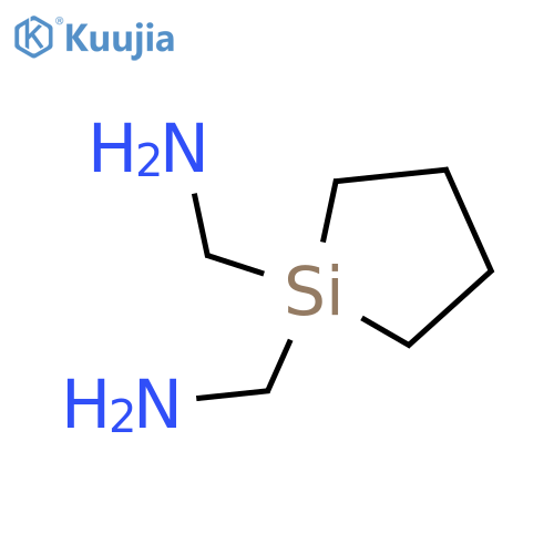 [1-(Aminomethyl)silolan-1-yl]methanamine structure