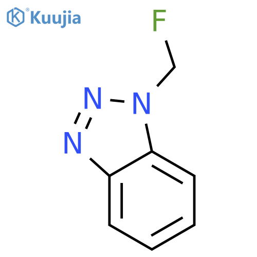 1H-Benzotriazole,1-(fluoromethyl)- structure