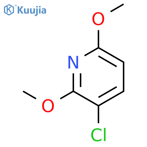 3-Chloro-2,6-dimethoxypyridine structure