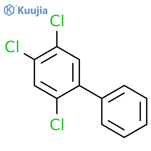 2,4,5-Trichlorobiphenyl structure