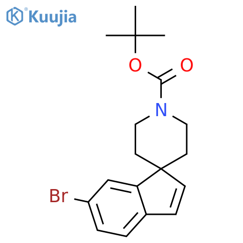 tert-Butyl 6-bromospiroindene-1,4'-piperidine-1'-carboxylate structure