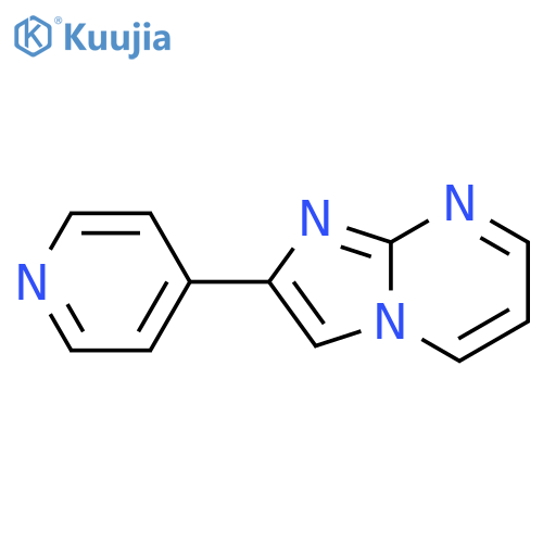 Imidazo[1,2-a]pyrimidine, 2-(4-pyridinyl)- structure