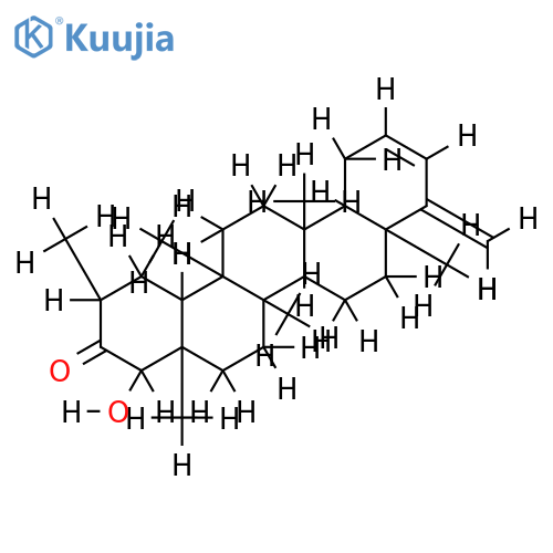22beta-form-22-Hydroxy-29-nor-2,4(23)-friedeladien-21-one structure