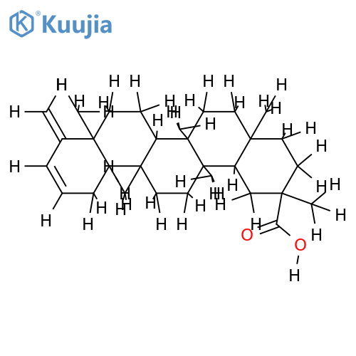 2,4(23)-Friedeladien-29-oic acid structure