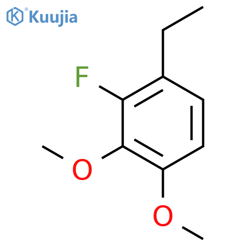 1-Ethyl-2-fluoro-3,4-dimethoxybenzene structure