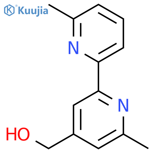 [2,2'-Bipyridine]-4-methanol, 6,6'-dimethyl- structure