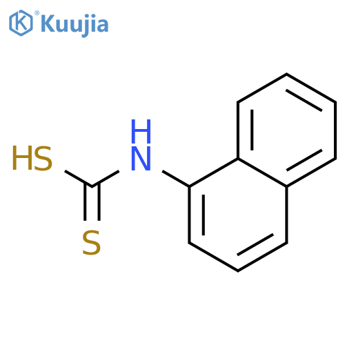 Carbamodithioic acid, 1-naphthalenyl- (9CI) structure