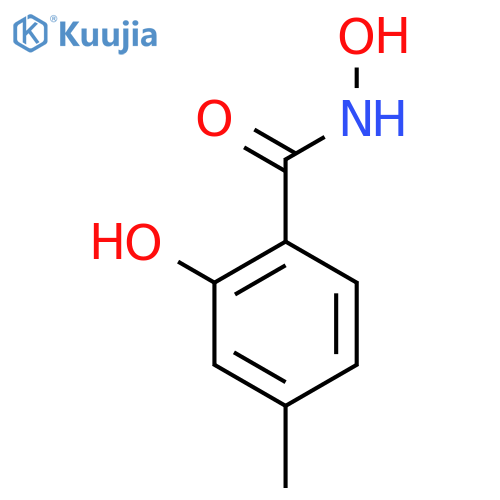 N,2-Dihydroxy-4-methylbenzamide structure