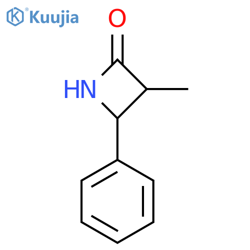 3-Methyl-4-phenylazetidin-2-one structure