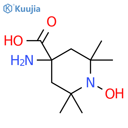 2,2,6,6-Tetramethylpiperidine-N-oxyl-4-amino-4-carboxylic Acid structure