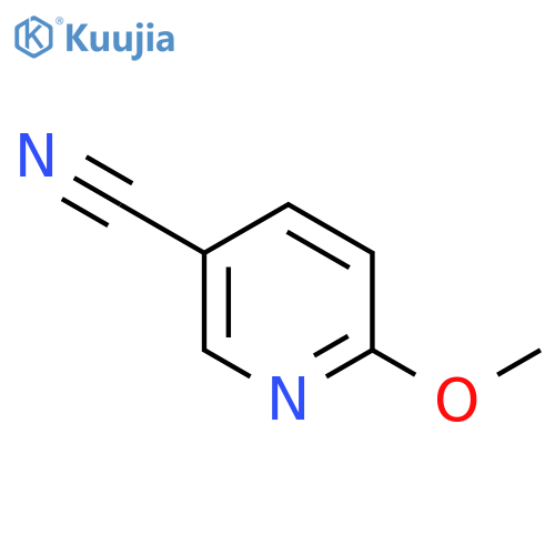 6-Methoxynicotinonitrile structure