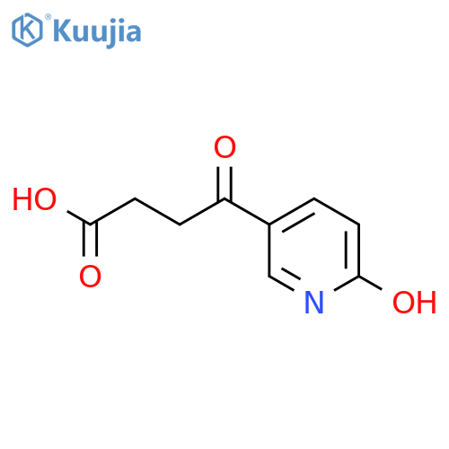 4-(6-hydroxypyridin-3-yl)-4-oxobutyric acid structure