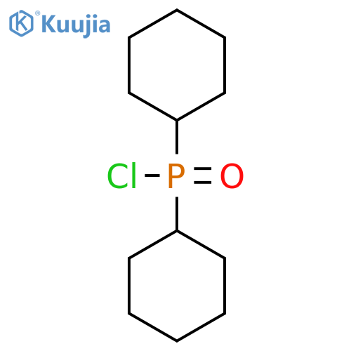 Dicyclohexylphosphinyl Chloride structure