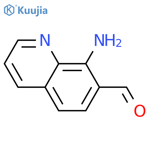 8-Aminoquinoline-7-carbaldehyde structure