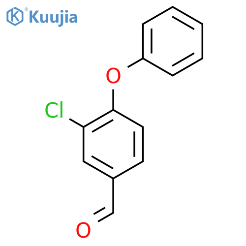 3-Chloro-4-Phenoxybenzaldehyde structure