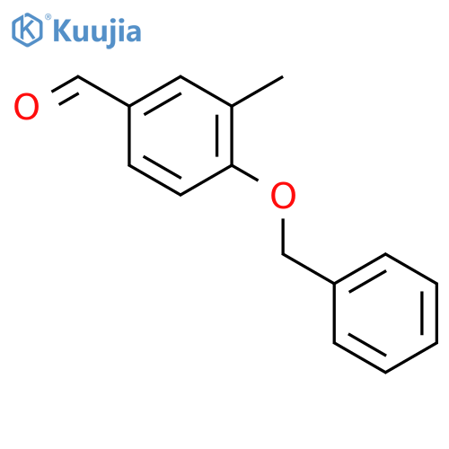 Benzaldehyde, 3-methyl-4-(phenylmethoxy)- (Related Reference) structure
