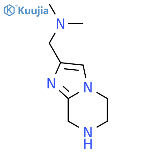 Imidazo[1,2-a]pyrazine-2-methanamine,5,6,7,8-tetrahydro-N,N-dimethyl- structure