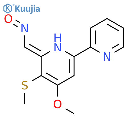 [2,2'-Bipyridine]-6-carboxaldehyde,4-methoxy-5-(methylthio)-, oxime, [C(Z)]- structure