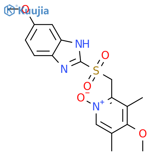 Omeprazole Sulfone N-Oxide structure